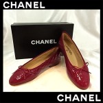 シャネル　ＣＨＡＮＥＬ　マトラッセ　バレエシューズ　フラットシューズ